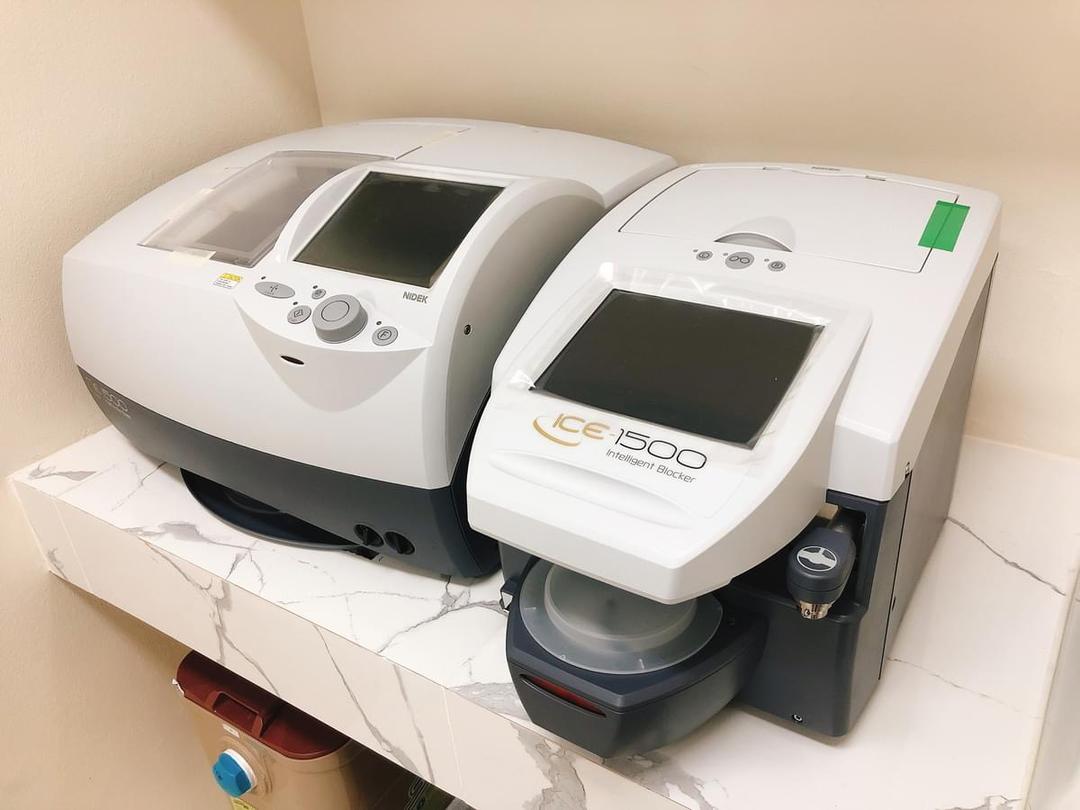 Nidek Multifunction ME-1500 Lens Edger and ICE-1500 Tracer