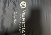 Medline Full Electric Hospital Bed with Meridian Medical Satin-Air Mattress