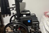 Medline Reclining Wheelchair with Headrest