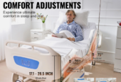 Premium 5 Function Full Electric Hospital Bed ICU Medical Bed 550LBS Loads