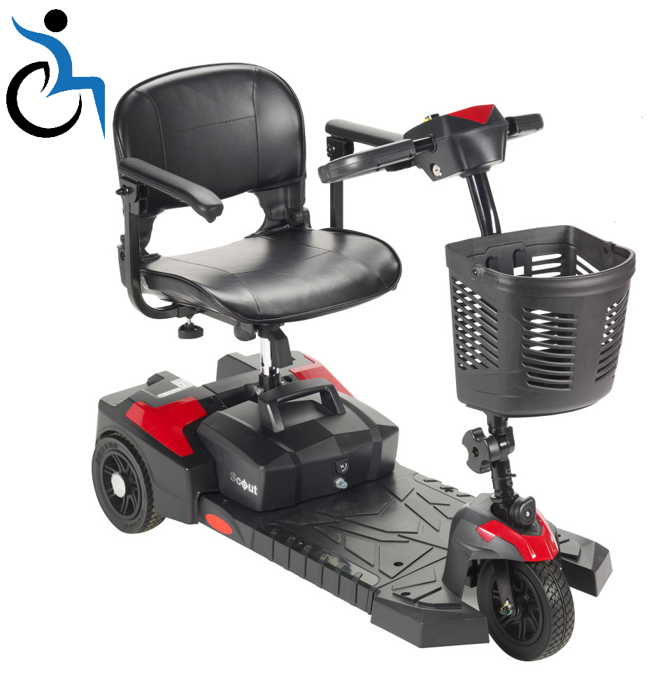 New Scout Compact 3 Wheel Mobility Scooter