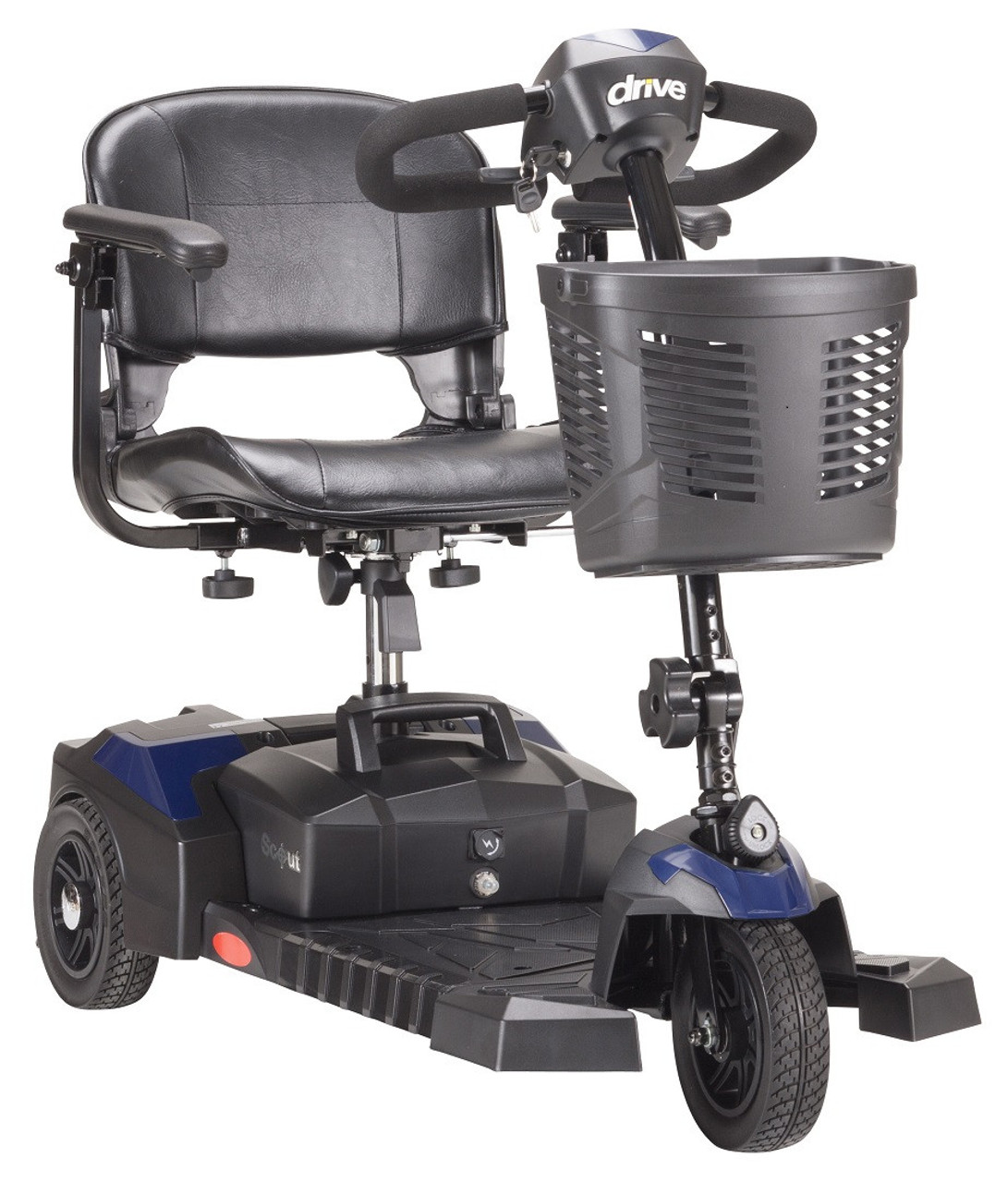 New Scout Compact 3 Wheel Mobility Scooter
